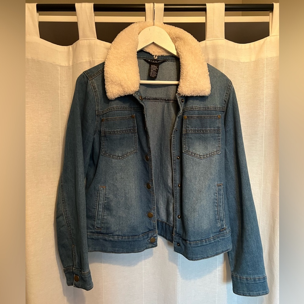 Baccini Jeans Jacket Size M Women